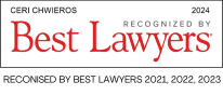 Best Lawyer: Ceri Chwieros
Recognised 2021, 2022, 2023, 2024